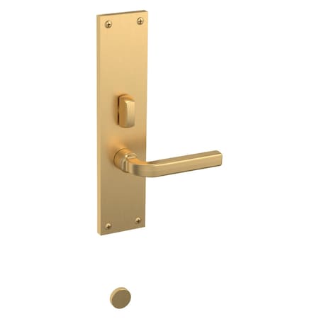 Baldwin Entry Handlesets Lifetime Satin Brass 6976.044.RENT